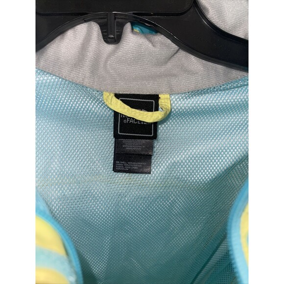 The North Face Girl's HyVent Yellow Waterproof Raincoat Hooded Jacket XL (18) - Picture 5 of 10